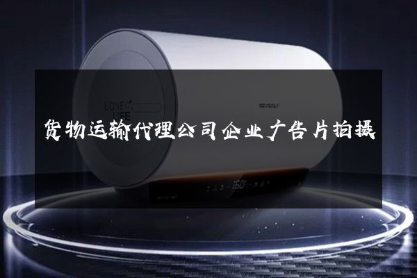 货物运输代理公司企业广告片拍摄