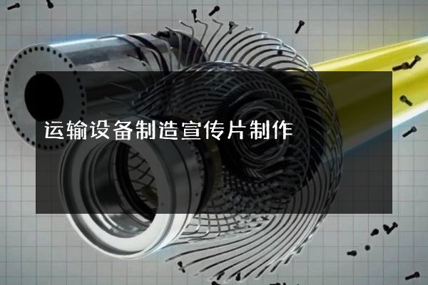 运输设备制造宣传片制作