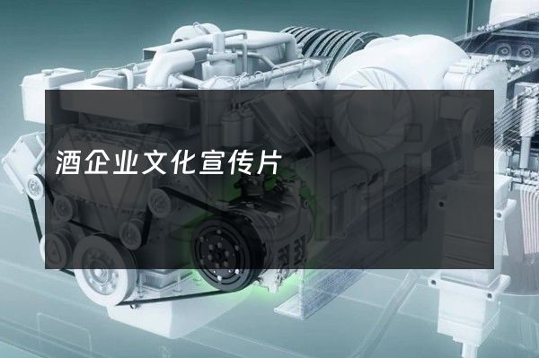 酒企业文化宣传片