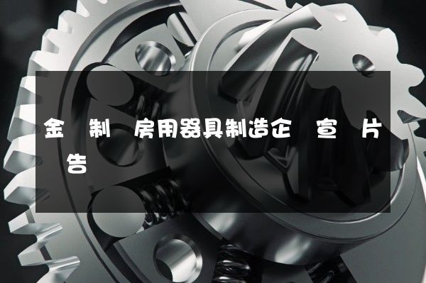 金屬制廚房用器具制造企業宣傳片廣告