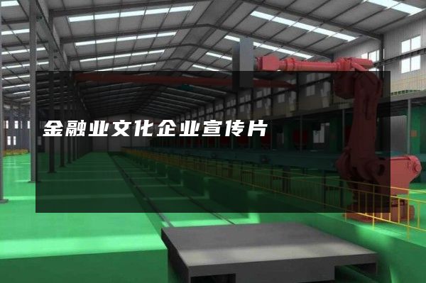 金融业文化企业宣传片