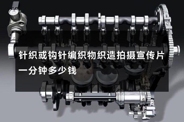 针织或钩针编织物织造拍摄宣传片一分钟多少钱