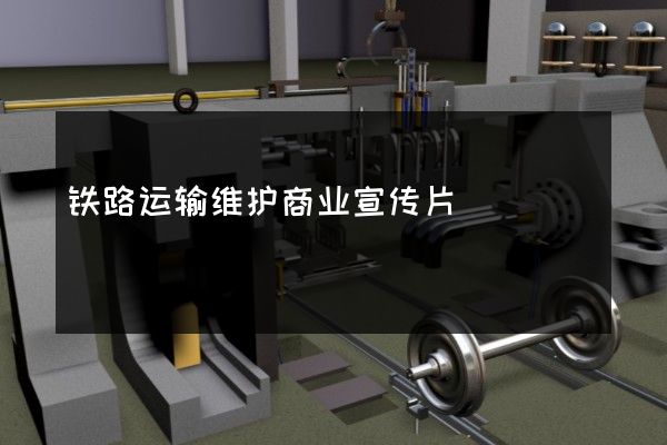 铁路运输维护商业宣传片