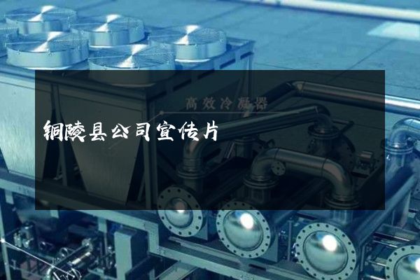 铜陵县公司宣传片