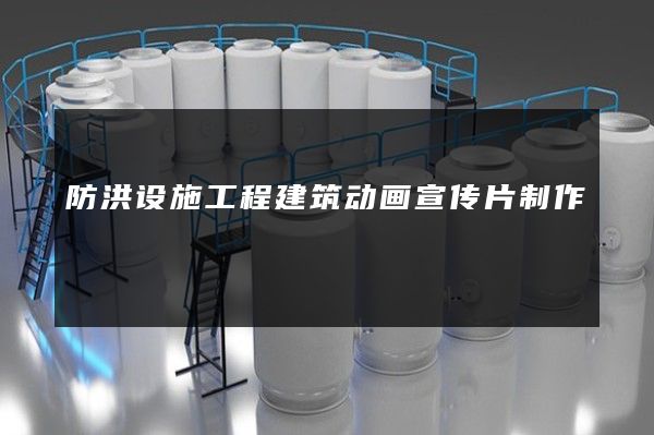 防洪设施工程建筑动画宣传片制作