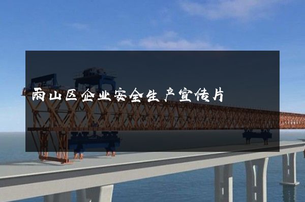 雨山区企业安全生产宣传片