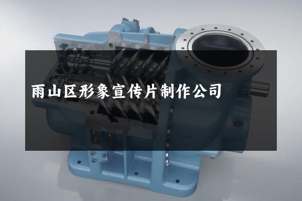 雨山区形象宣传片制作公司