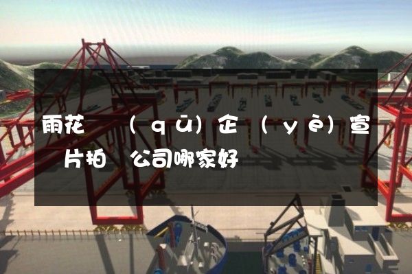 雨花臺區(qū)企業(yè)宣傳片拍攝公司哪家好