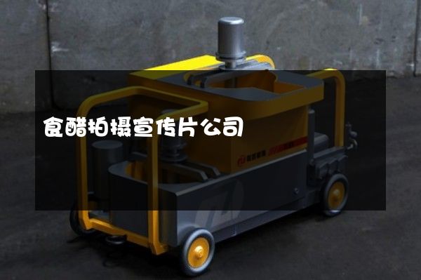 食醋拍摄宣传片公司