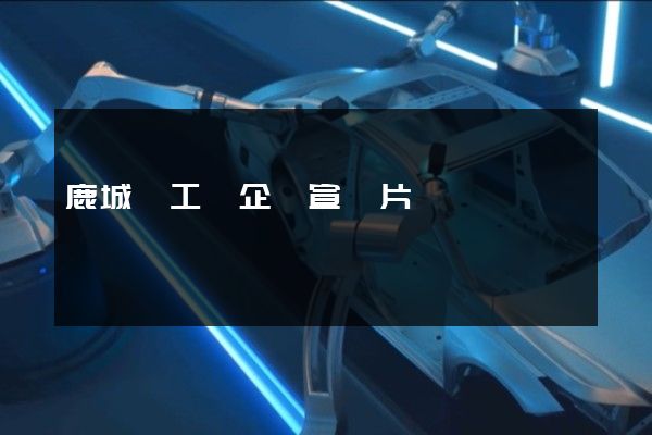 鹿城區工廠企業宣傳片