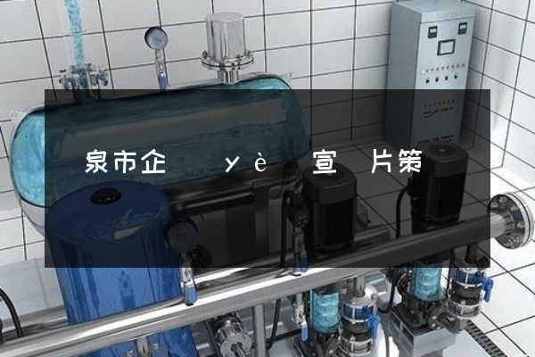 龍泉市企業(yè)宣傳片策劃