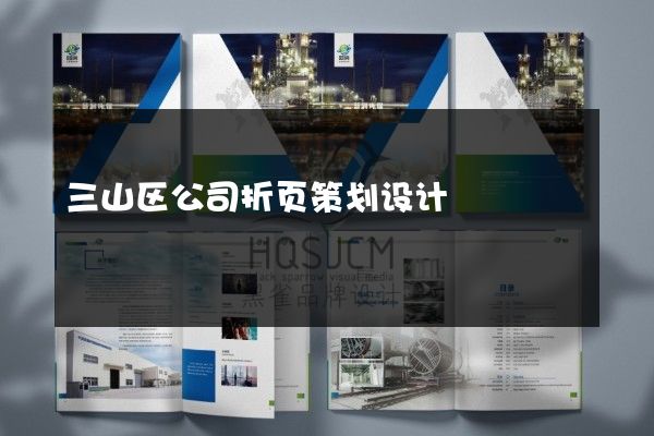 三山区公司折页策划设计