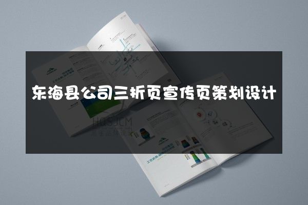 东海县公司三折页宣传页策划设计