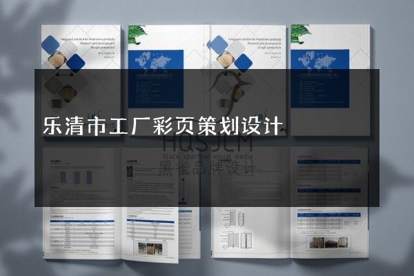 乐清市工厂彩页策划设计