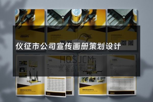 仪征市公司宣传画册策划设计