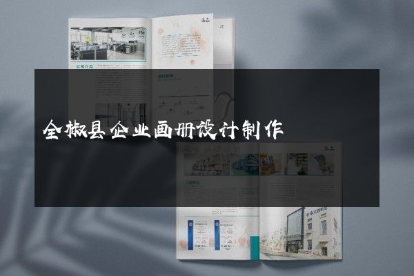 全椒县企业画册设计制作