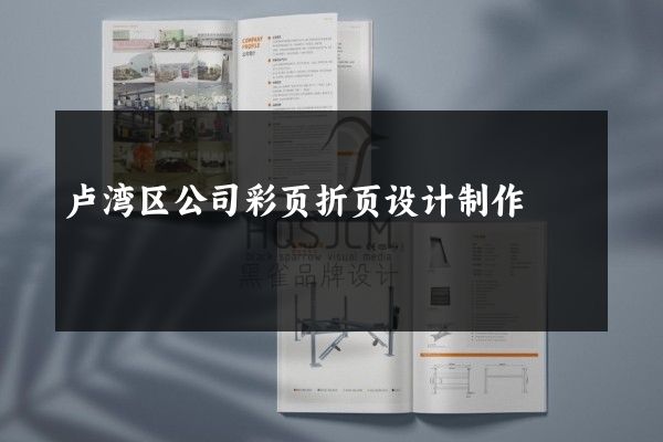 卢湾区公司彩页折页设计制作
