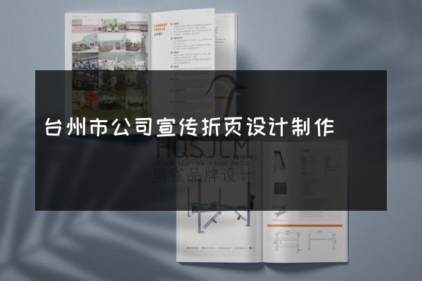 台州市公司宣传折页设计制作