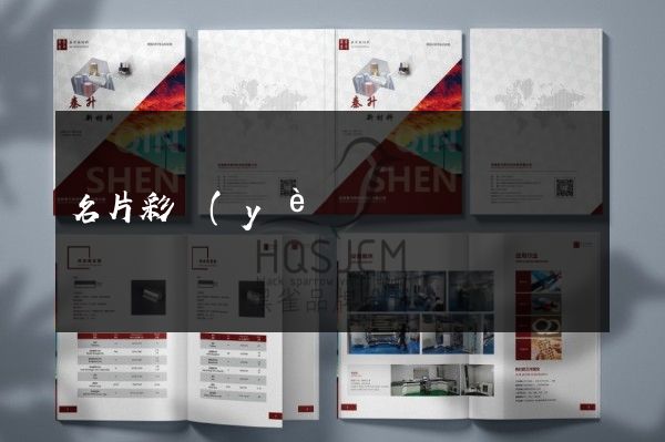 名片彩頁(yè)(彩紙名片)
