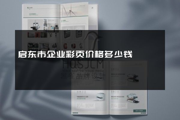 启东市企业彩页价格多少钱