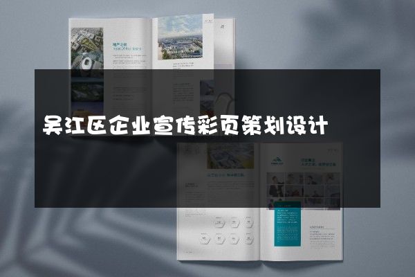 吴江区企业宣传彩页策划设计