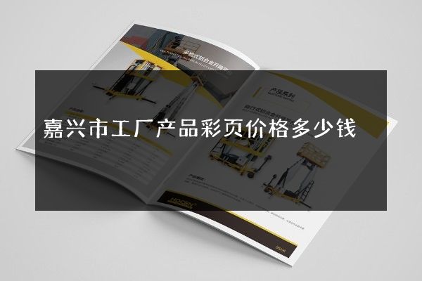 嘉兴市工厂产品彩页价格多少钱