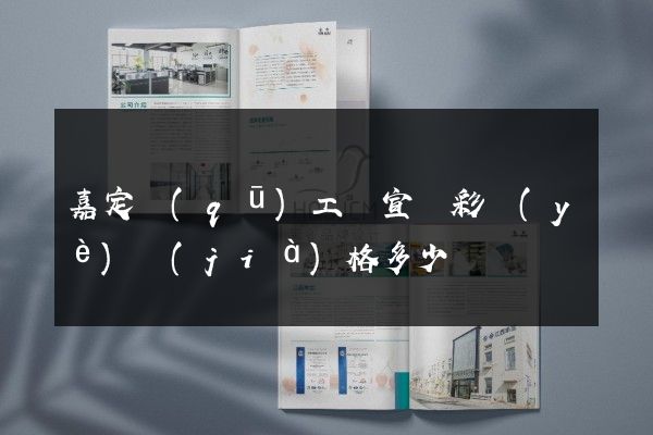 嘉定區(qū)工廠宣傳彩頁(yè)價(jià)格多少錢