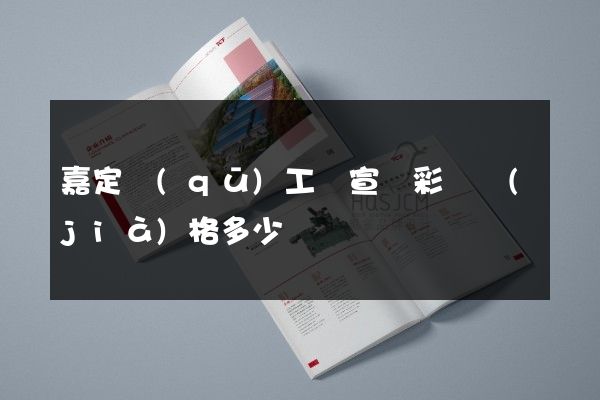 嘉定區(qū)工廠宣傳彩頁價(jià)格多少錢