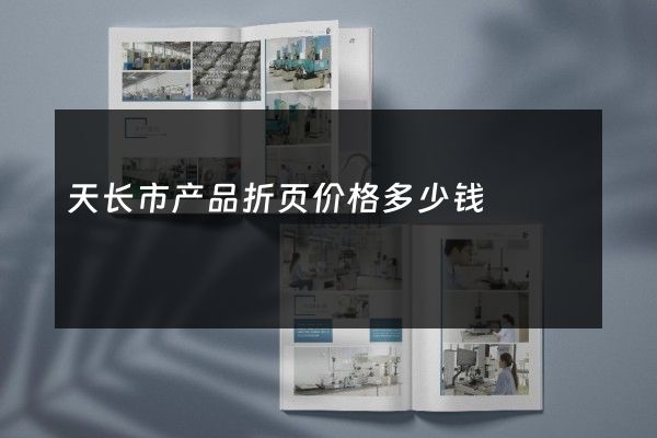 天长市产品折页价格多少钱