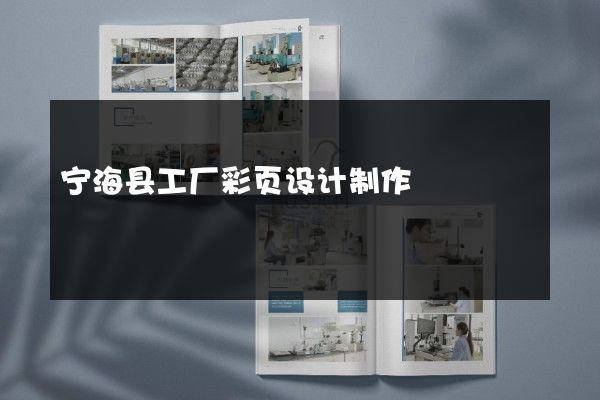 宁海县工厂彩页设计制作