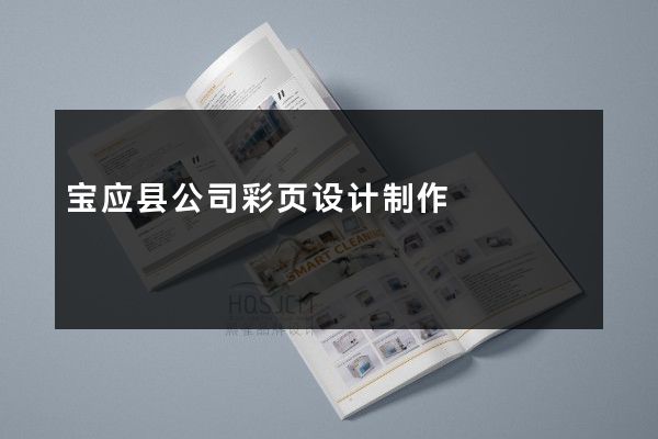 宝应县公司彩页设计制作
