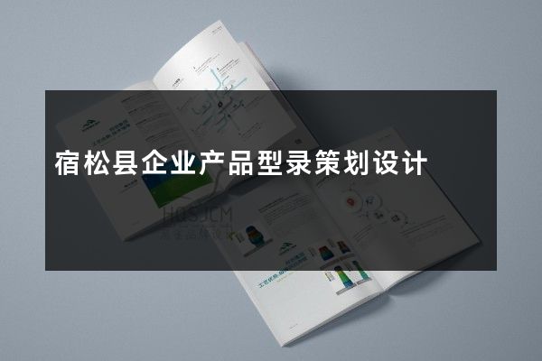 宿松县企业产品型录策划设计
