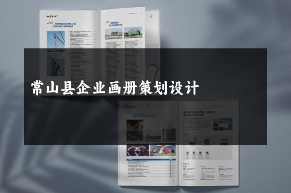 常山县企业画册策划设计