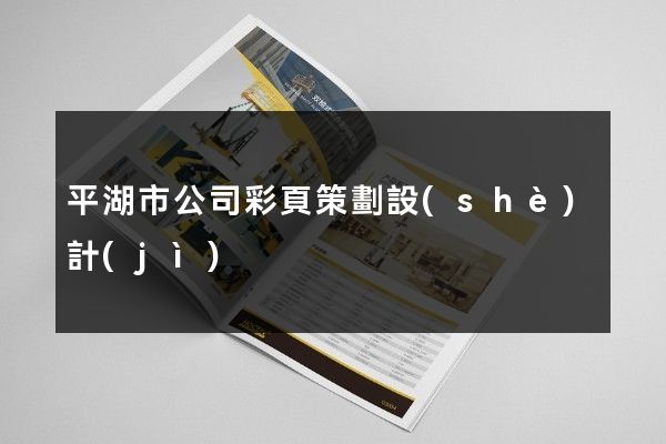 平湖市公司彩頁策劃設(shè)計(jì)