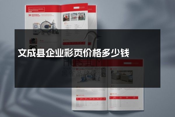 文成县企业彩页价格多少钱