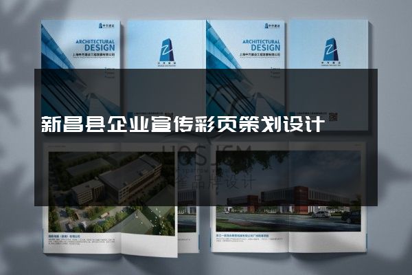 新昌县企业宣传彩页策划设计