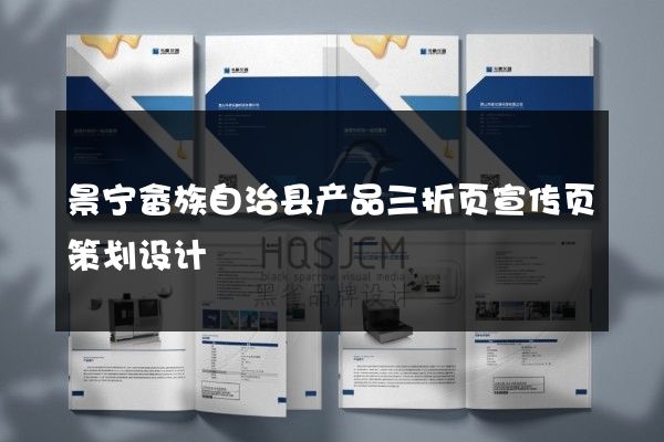 景宁畲族自治县产品三折页宣传页策划设计
