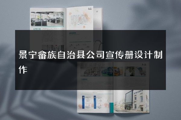 景宁畲族自治县公司宣传册设计制作
