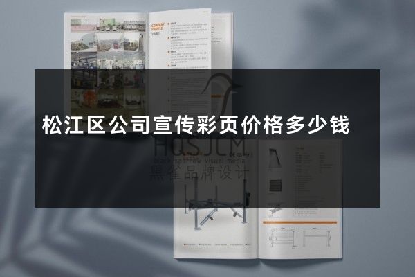 松江区公司宣传彩页价格多少钱