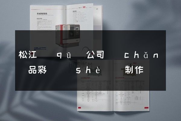 松江區(qū)公司產(chǎn)品彩頁設(shè)計制作