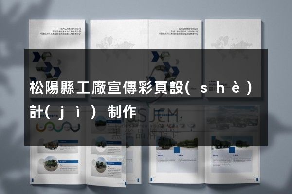 松陽縣工廠宣傳彩頁設(shè)計(jì)制作