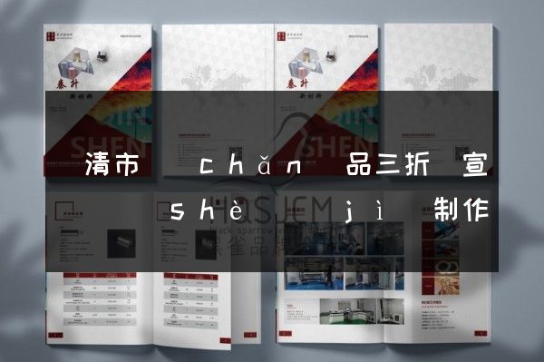 樂清市產(chǎn)品三折頁宣傳頁設(shè)計(jì)制作