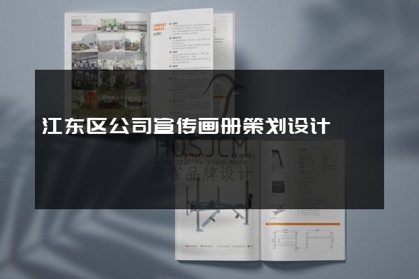 江东区公司宣传画册策划设计