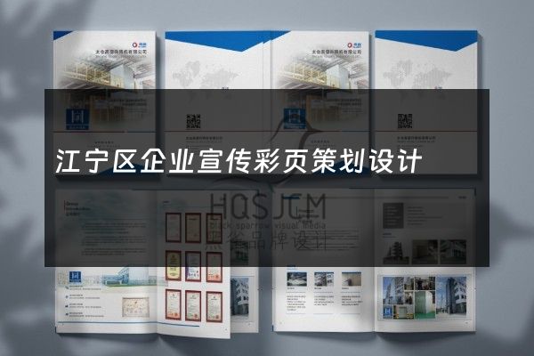 江宁区企业宣传彩页策划设计