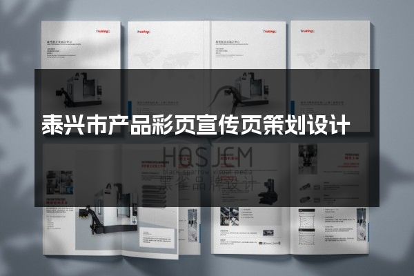泰兴市产品彩页宣传页策划设计