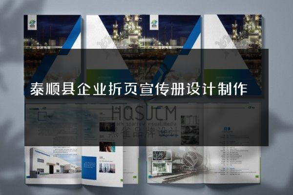 泰顺县企业折页宣传册设计制作
