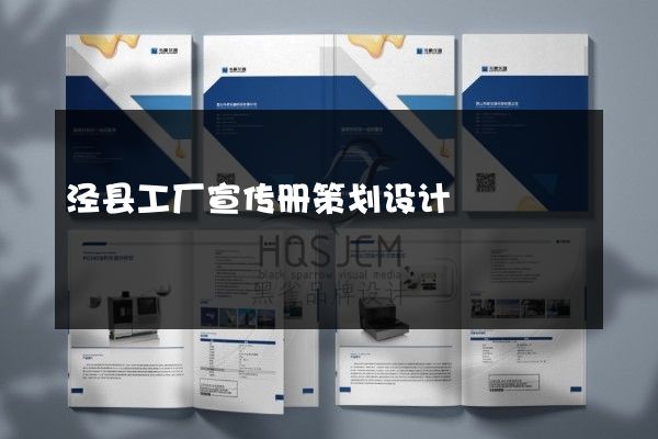 泾县工厂宣传册策划设计