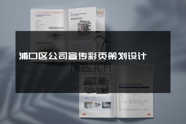 浦口区公司宣传彩页策划设计
