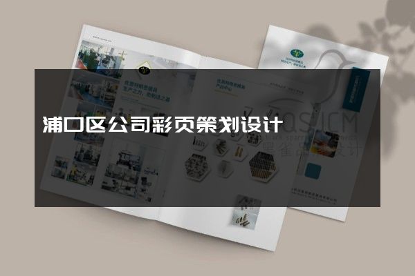 浦口区公司彩页策划设计