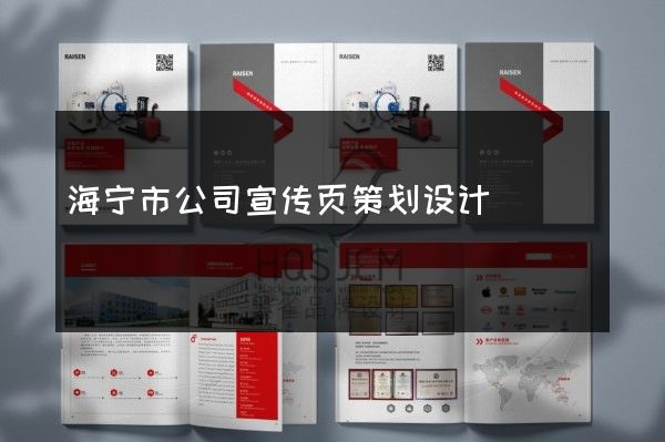 海宁市公司宣传页策划设计